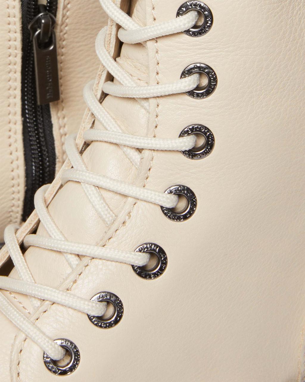 Botas Plataforma Dr Martens Jadon III Pisa Leather Hombre Beige | 36275377