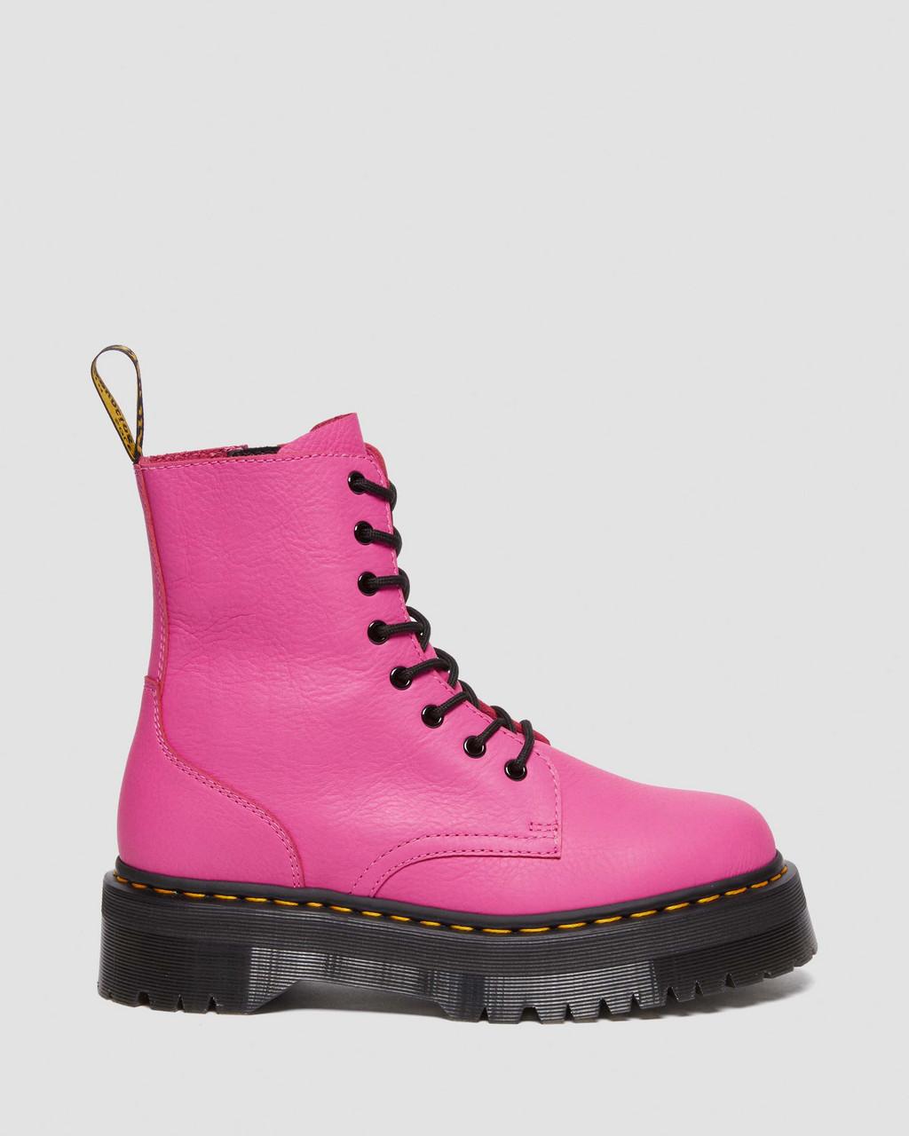 Botas Plataforma Dr Martens Jadon III Pisa Leather Hombre Rosas | 43347923