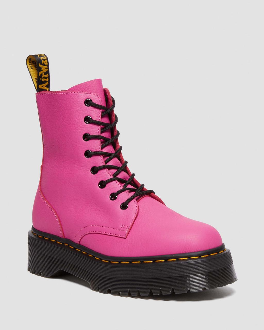 Botas Plataforma Dr Martens Jadon III Pisa Leather Hombre Rosas | 43347923