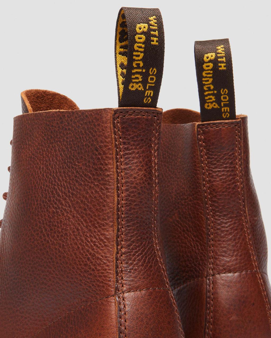 Botas con Cordones Dr Martens 1460 Ambassador Leather Mujer Marrom | 71534493