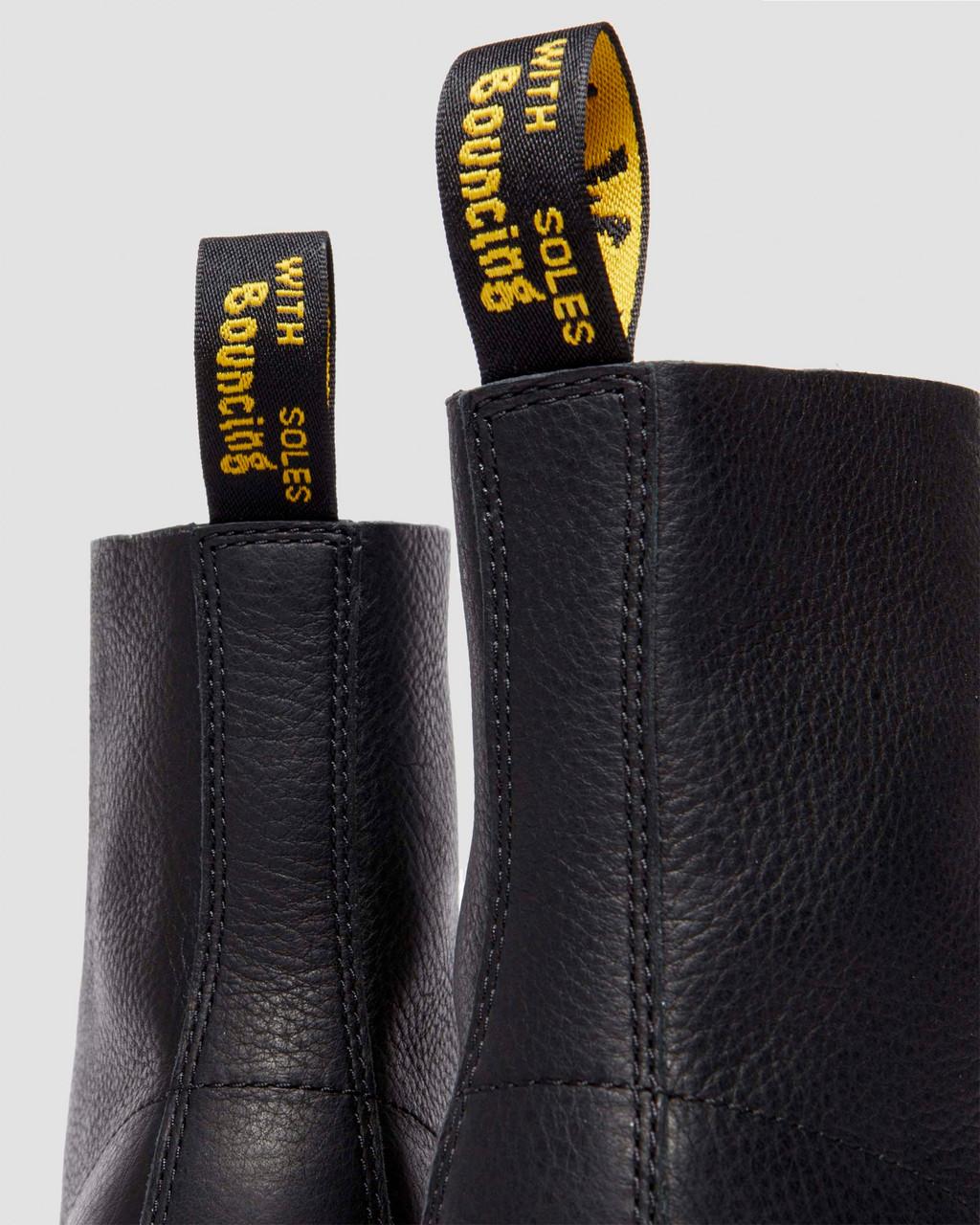 Botas con Cordones Dr Martens 1460 Ambassador Leather Mujer Negros | 38240997