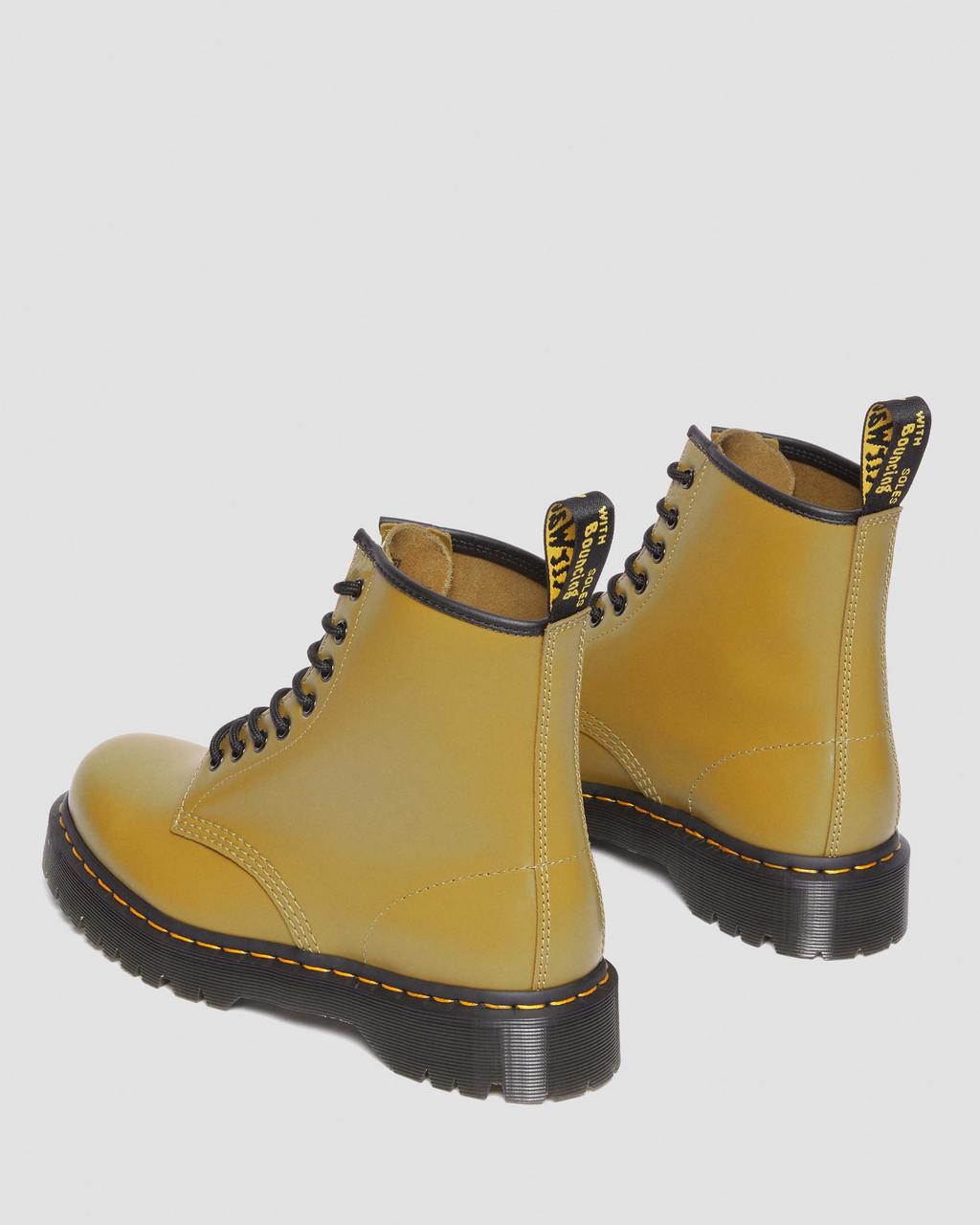 Botas con Cordones Dr Martens 1460 Bex Smooth Leather Hombre Amarillos | 68078916