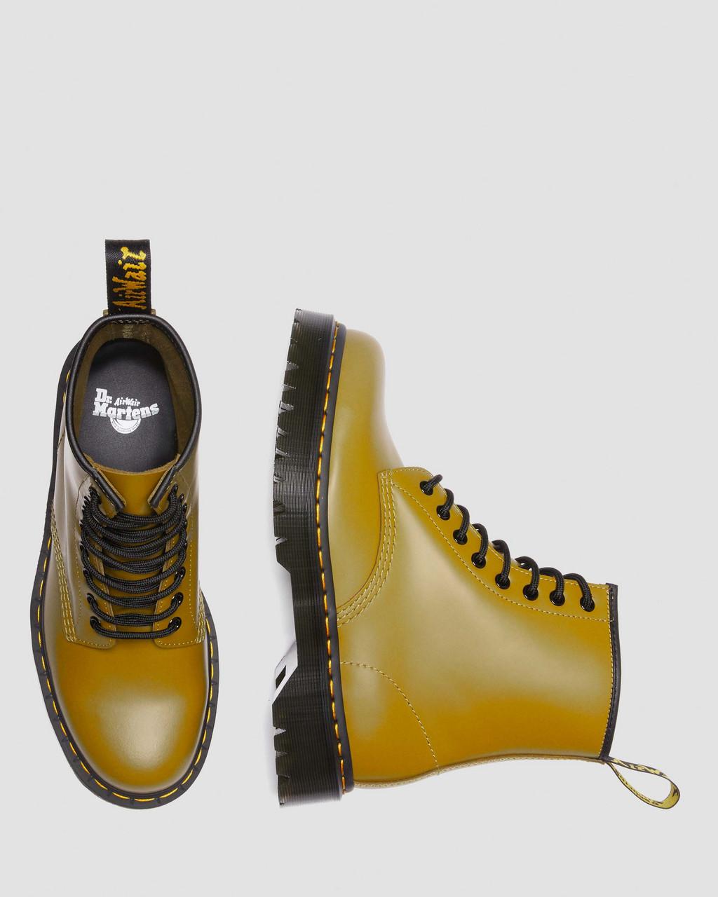 Botas con Cordones Dr Martens 1460 Bex Smooth Leather Hombre Amarillos | 68078916