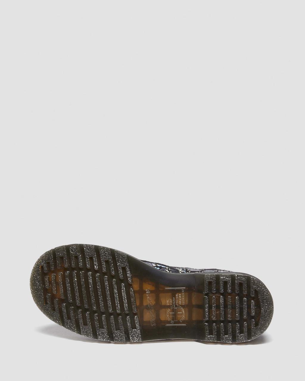 Botas con Cordones Dr Martens 1460 Butterfly Print Suede Mujer Grises | 40830809