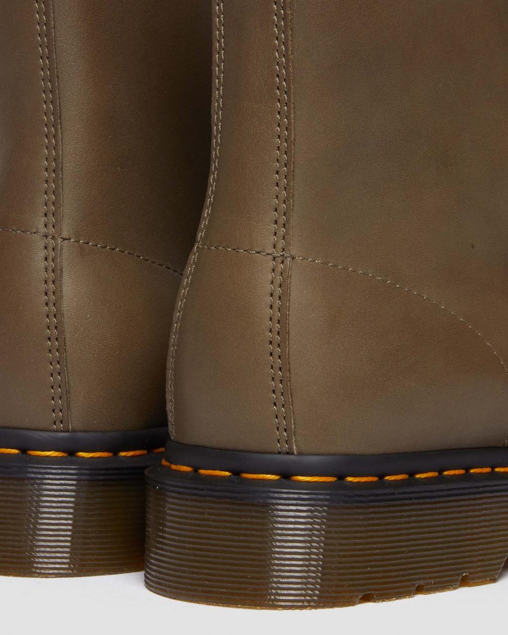 Botas con Cordones Dr Martens 1460 Carrara Leather Hombre Marrom | 62457293