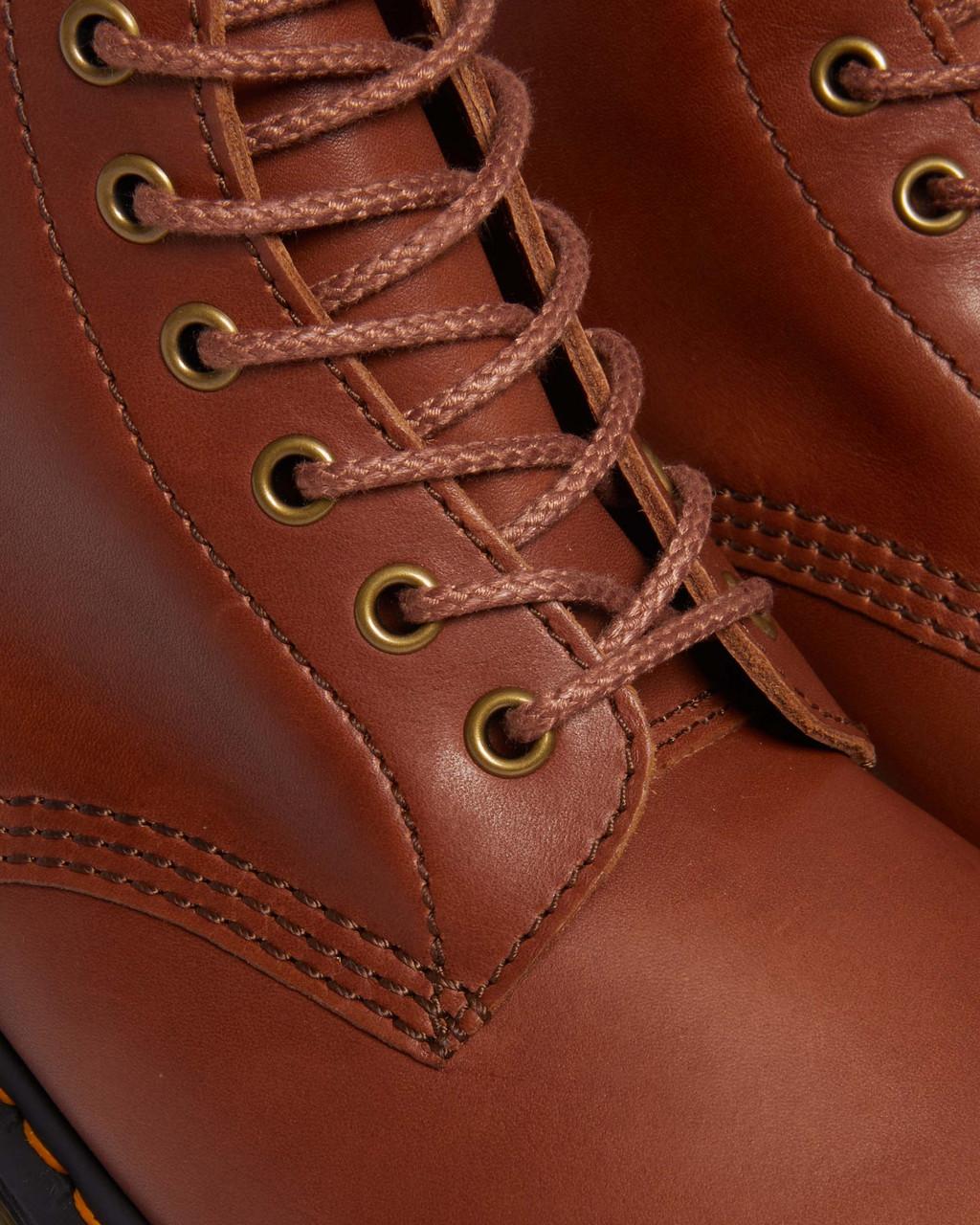 Botas con Cordones Dr Martens 1460 Carrara Leather Mujer Marrom | 74124001