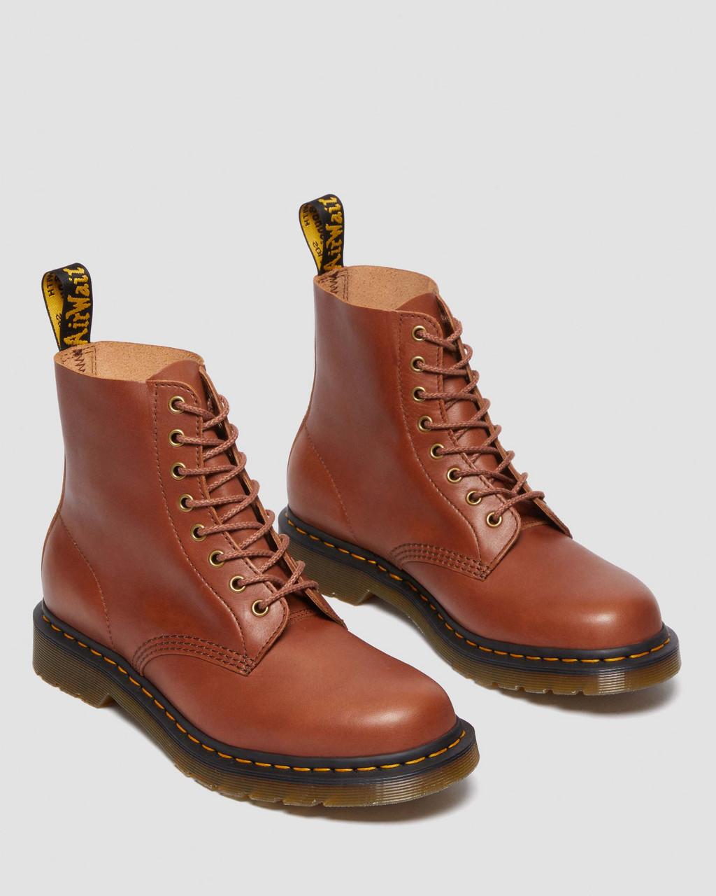 Botas con Cordones Dr Martens 1460 Carrara Leather Mujer Marrom | 74124001