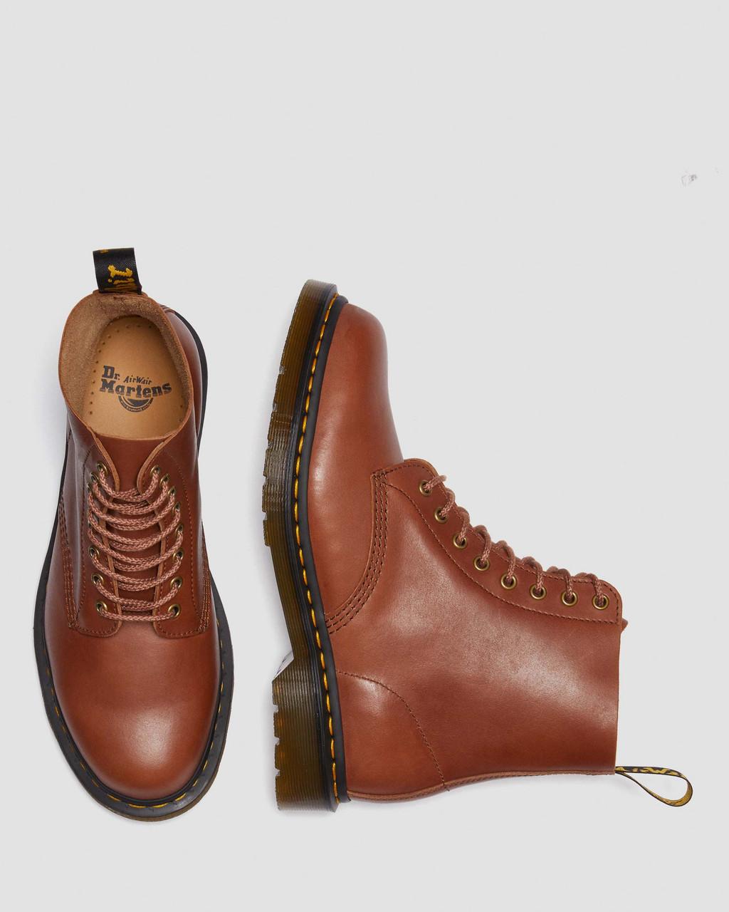 Botas con Cordones Dr Martens 1460 Carrara Leather Mujer Marrom | 74124001