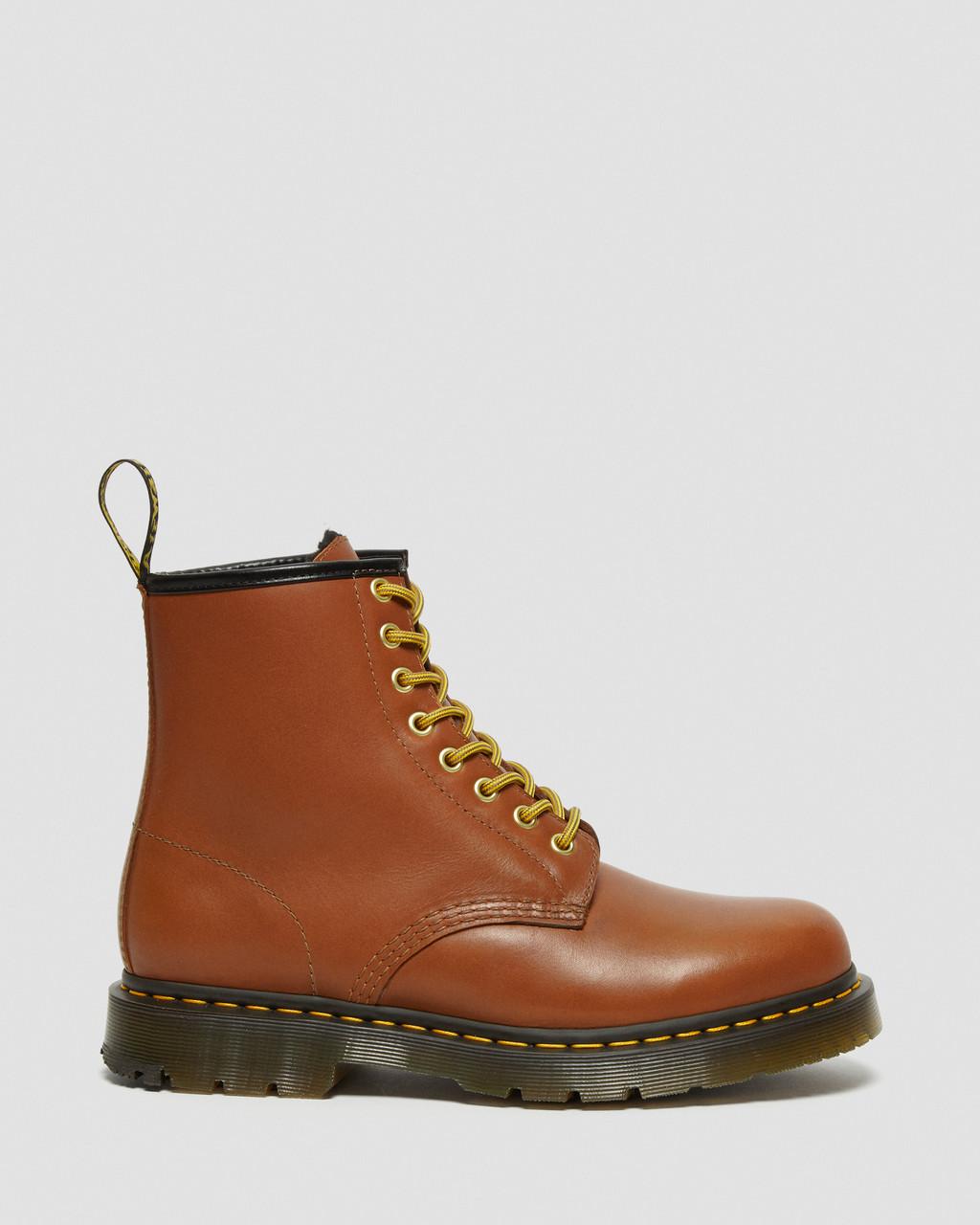 Botas con Cordones Dr Martens 1460 DM's Wintergrip Leather Mujer Marrom | 61288151
