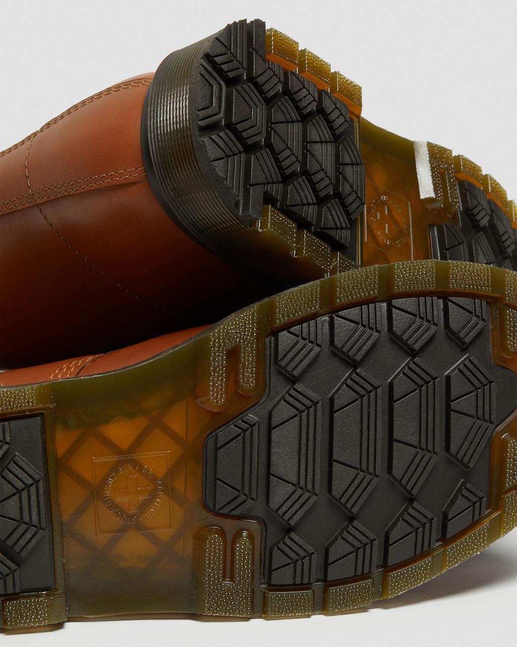 Botas con Cordones Dr Martens 1460 DM's Wintergrip Leather Hombre Marrom | 25154772