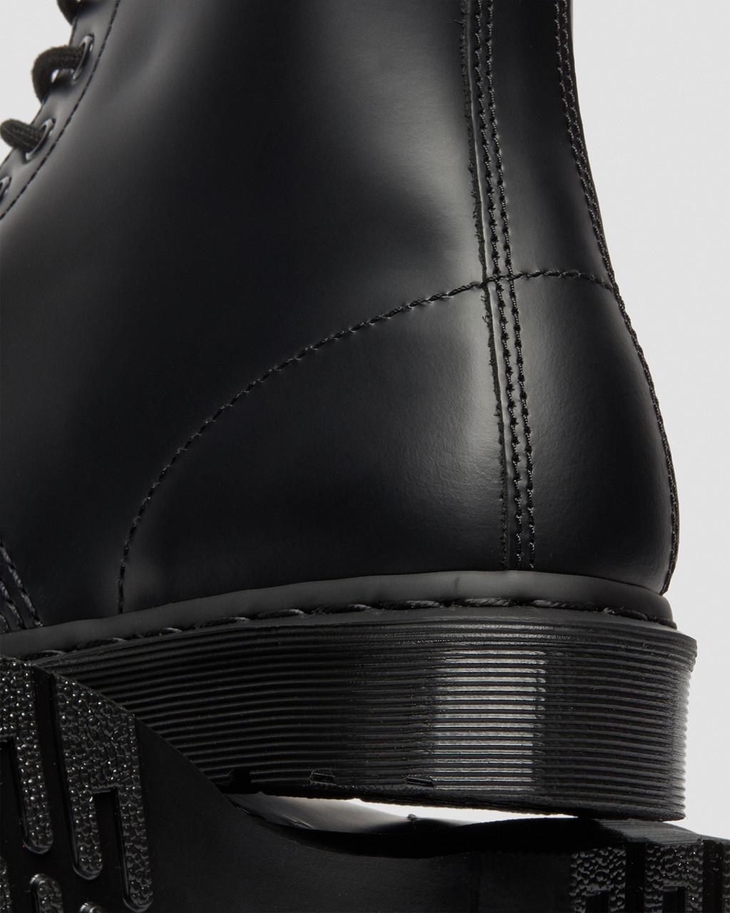 Botas con Cordones Dr Martens 1460 Mono Smooth Leather Hombre Negros | 73634943
