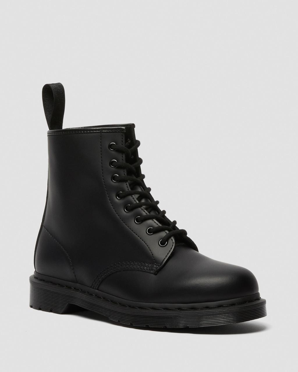 Botas con Cordones Dr Martens 1460 Mono Smooth Leather Hombre Negros | 73634943