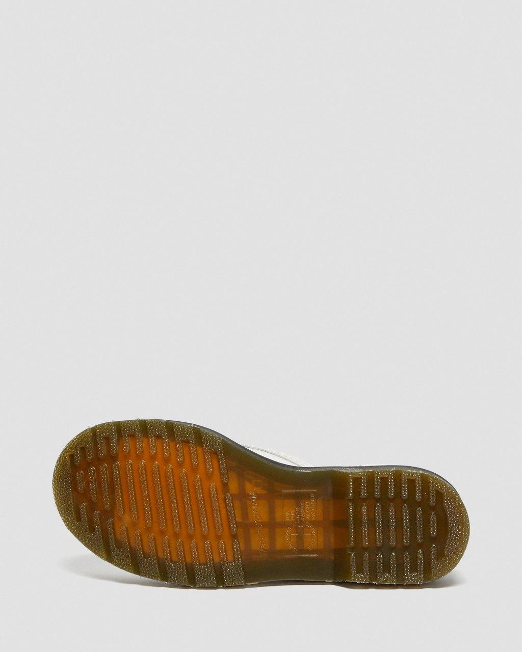Botas con Cordones Dr Martens 1460 Patent Leather Mujer Blancos | 27277662