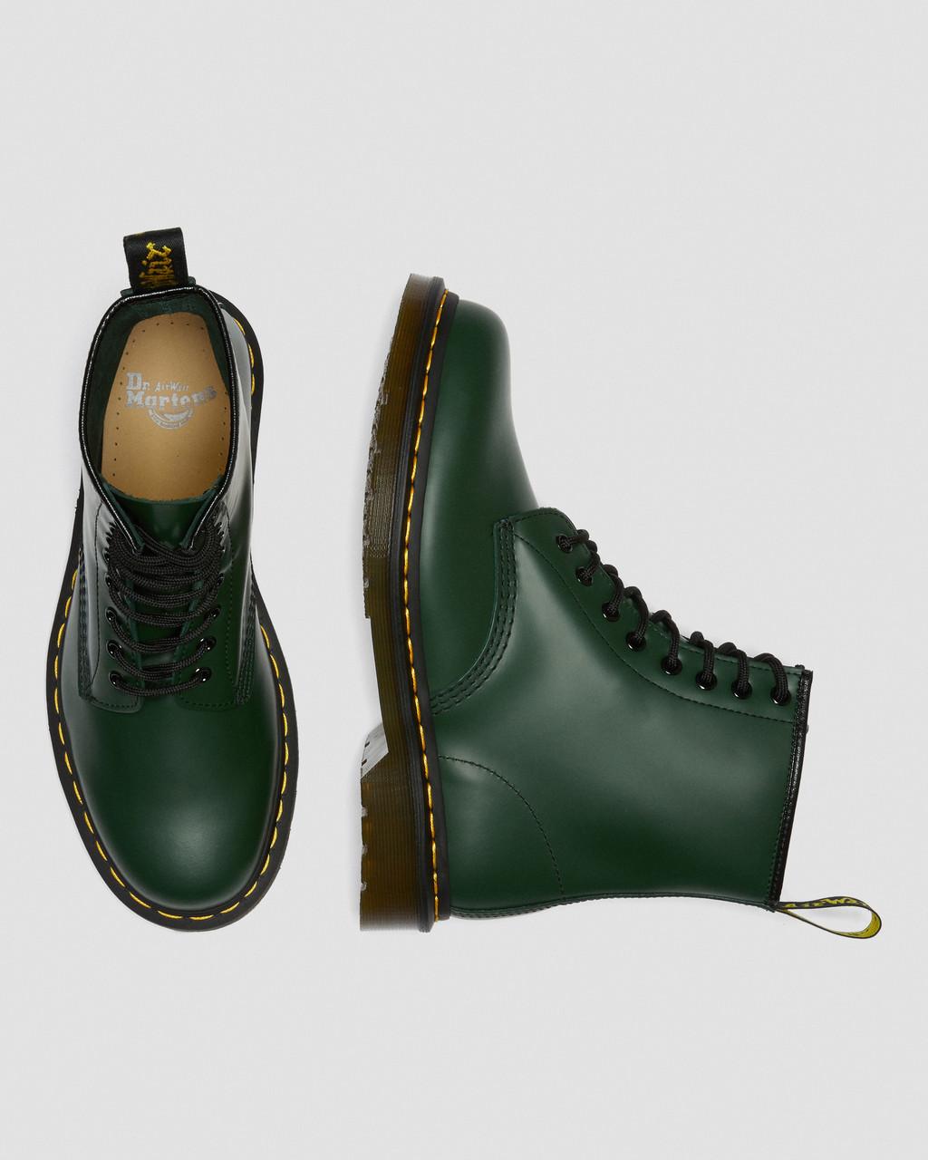 Botas con Cordones Dr Martens 1460 Smooth Leather Hombre Verdes | 31286732