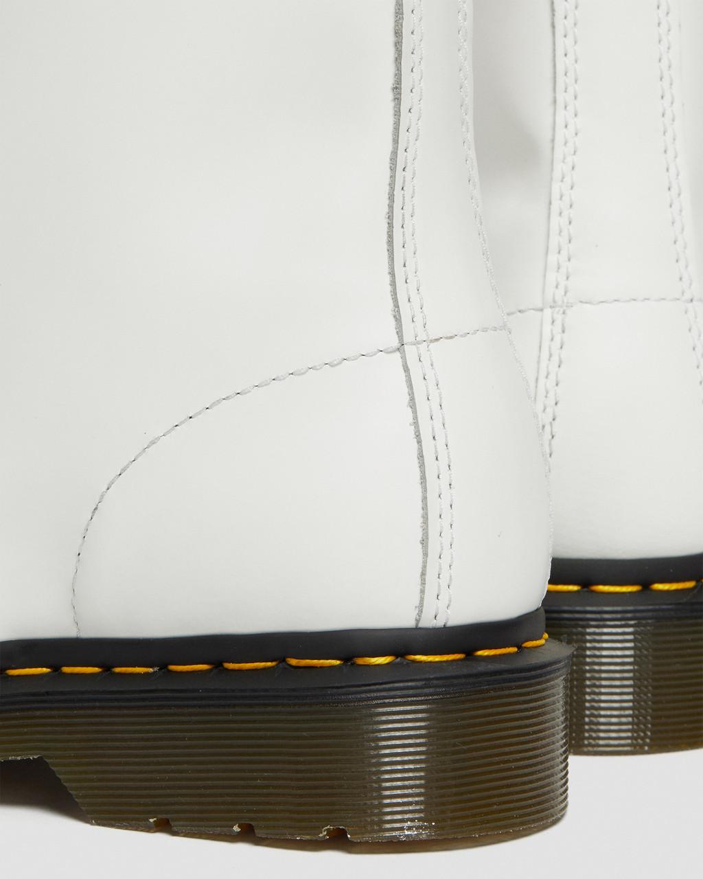 Botas con Cordones Dr Martens 1460 Smooth Leather Hombre Blancos | 73869109