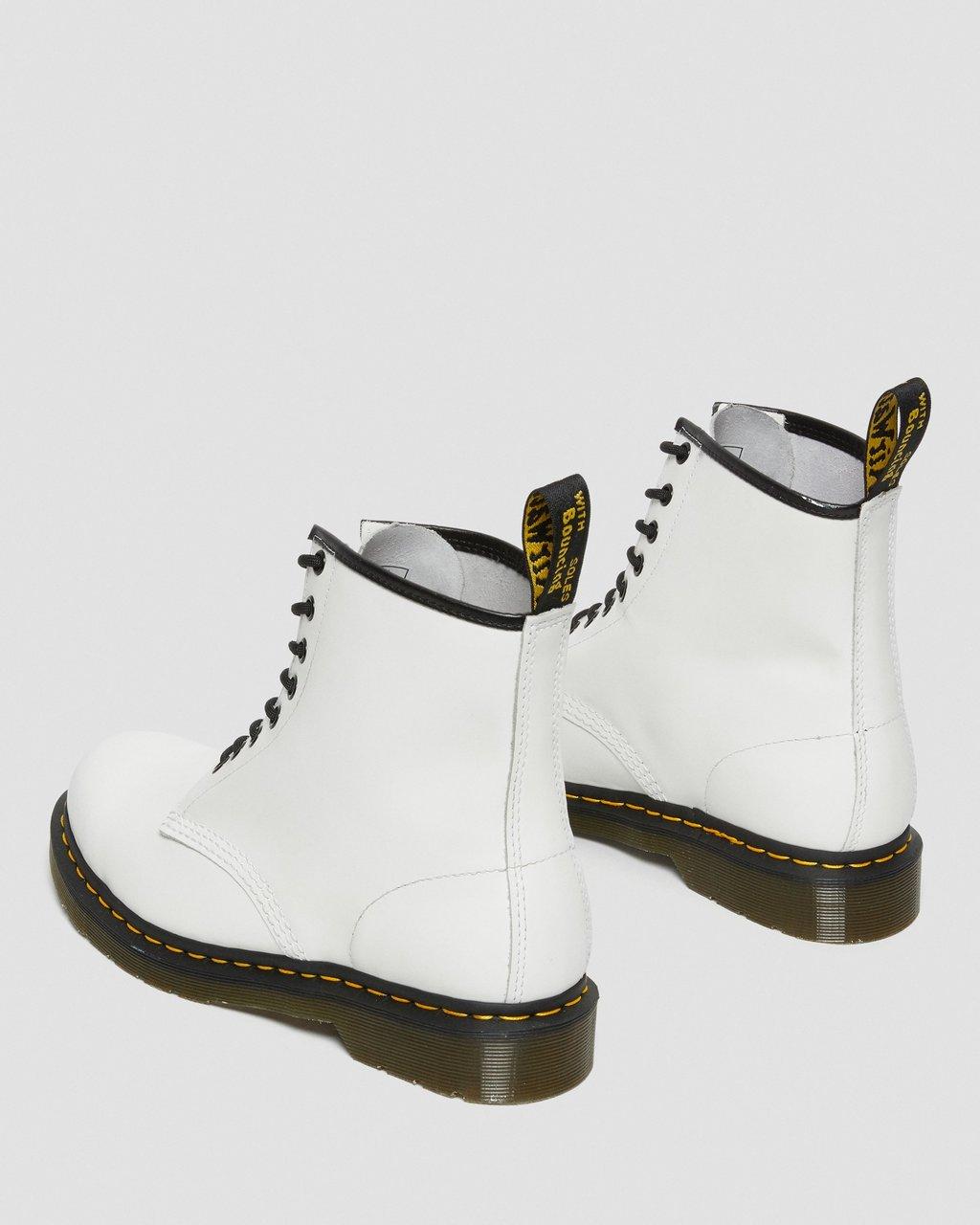 Botas con Cordones Dr Martens 1460 Smooth Leather Hombre Blancos | 73869109