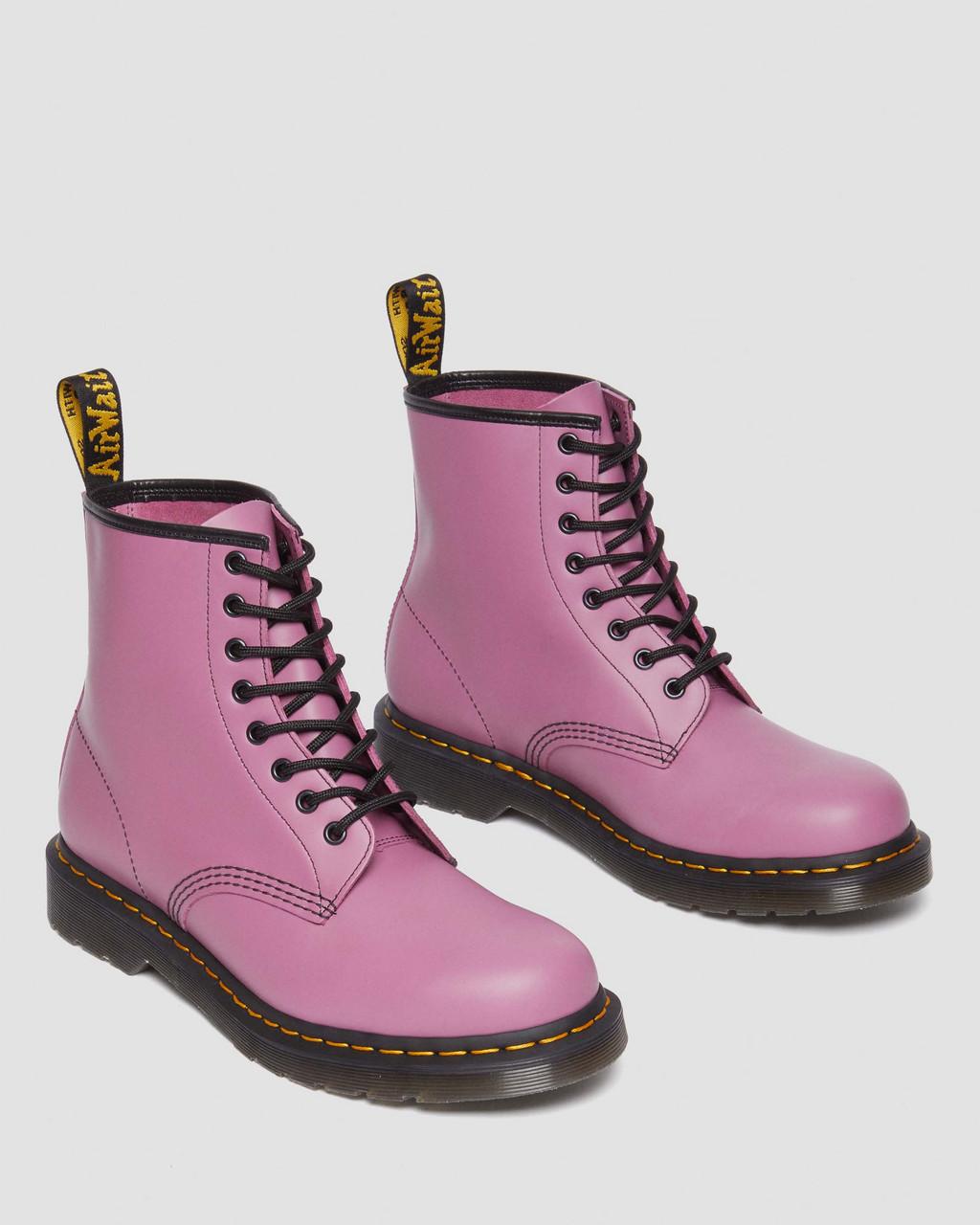Botas con Cordones Dr Martens 1460 Smooth Leather Mujer Morados | 87718400