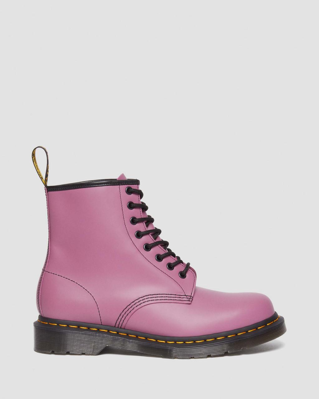 Botas con Cordones Dr Martens 1460 Smooth Leather Mujer Morados | 87718400
