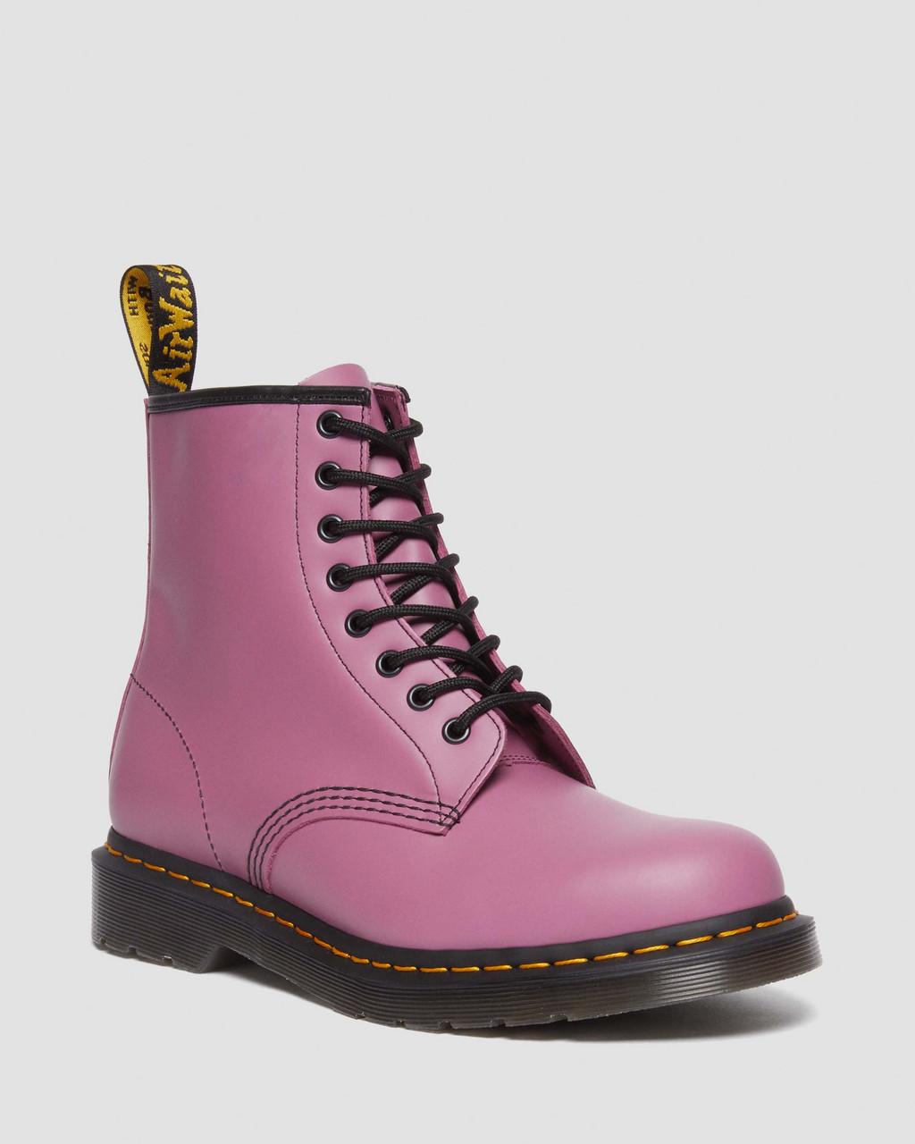 Botas con Cordones Dr Martens 1460 Smooth Leather Mujer Morados | 87718400