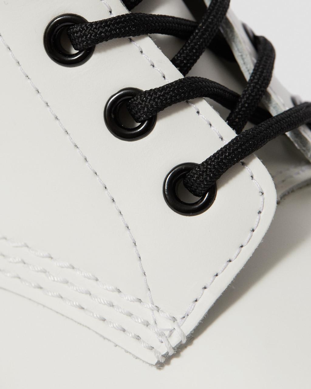 Botas con Cordones Dr Martens 1460 Smooth Leather Mujer Blancos | 66580394
