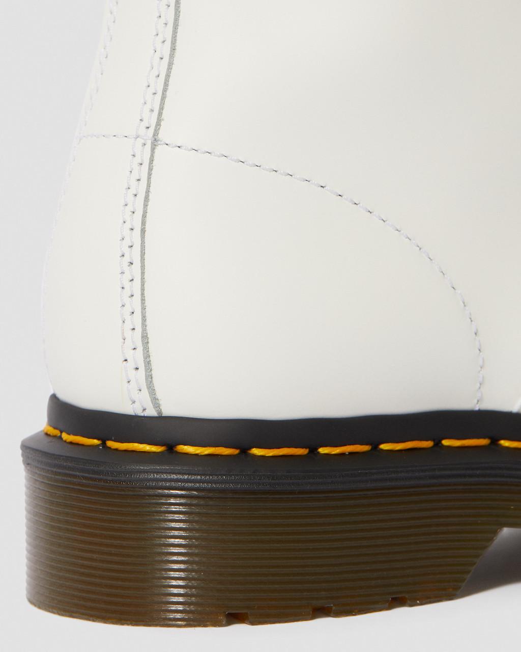 Botas con Cordones Dr Martens 1460 Smooth Leather Mujer Blancos | 66580394