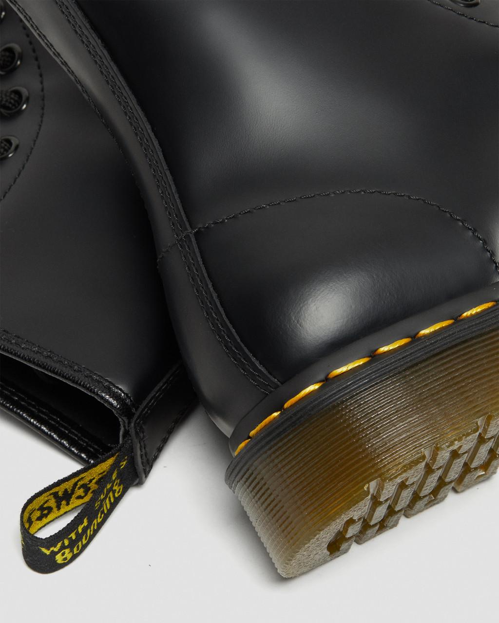 Botas con Cordones Dr Martens 1460 Smooth Leather Mujer Negros | 59121772