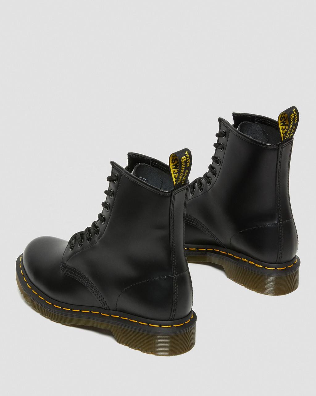 Botas con Cordones Dr Martens 1460 Smooth Leather Mujer Negros | 59121772