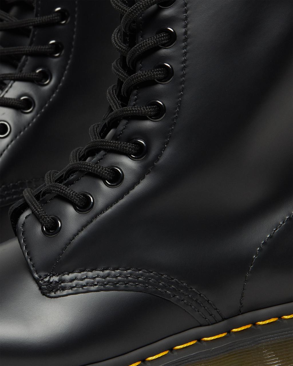 Botas con Cordones Dr Martens 1460 Smooth Leather Mujer Negros | 59121772