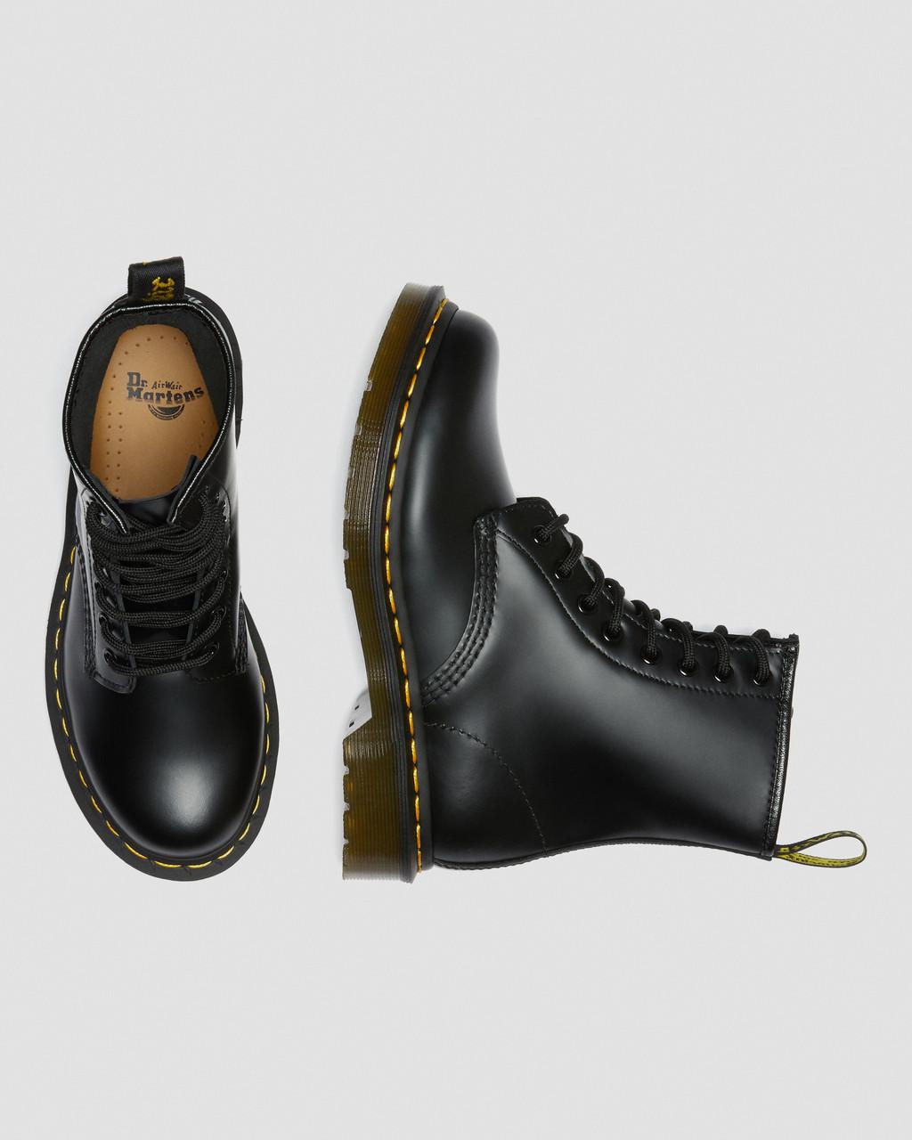 Botas con Cordones Dr Martens 1460 Smooth Leather Mujer Negros | 59121772