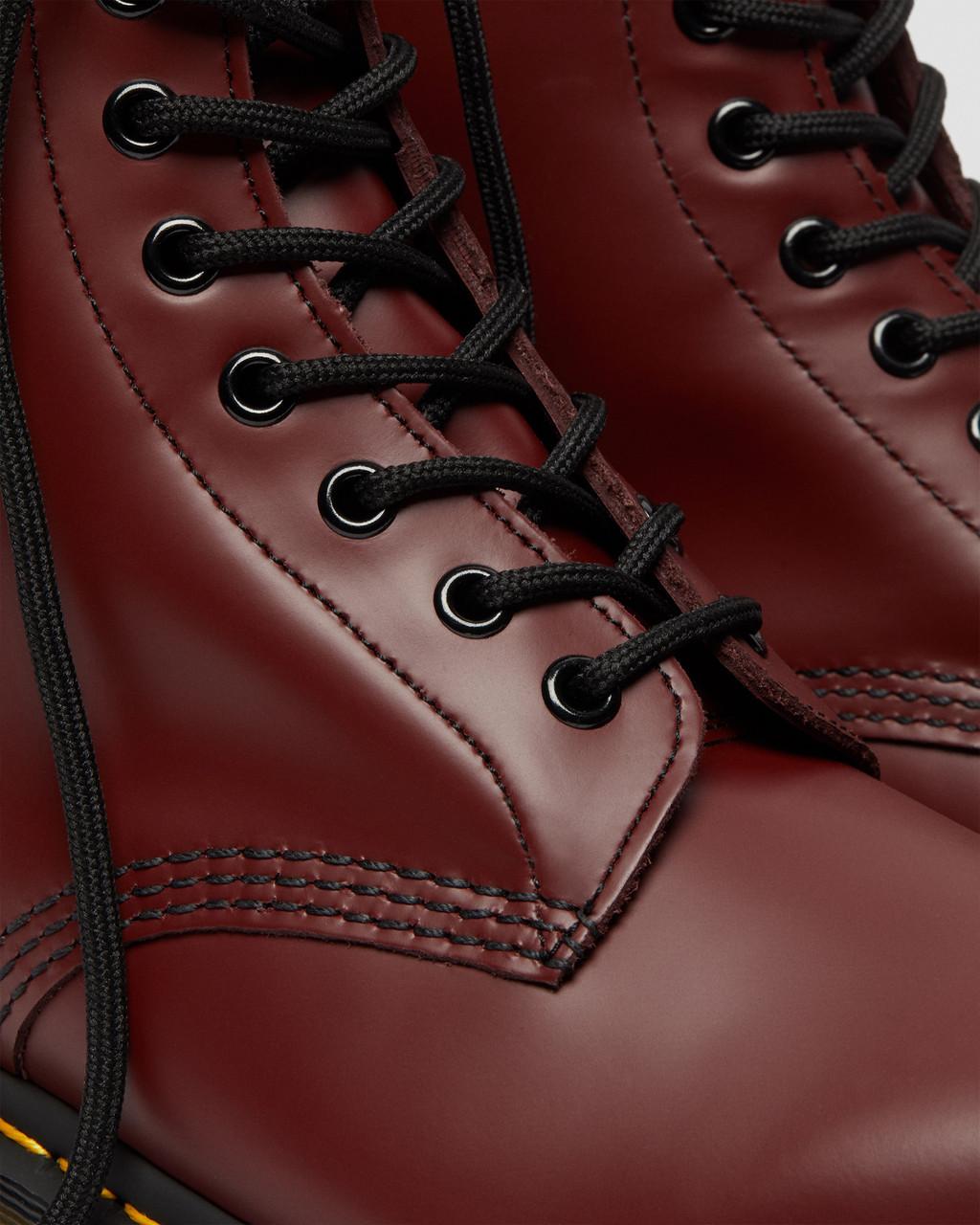Botas con Cordones Dr Martens 1460 Smooth Leather Mujer Rojos | 33592899
