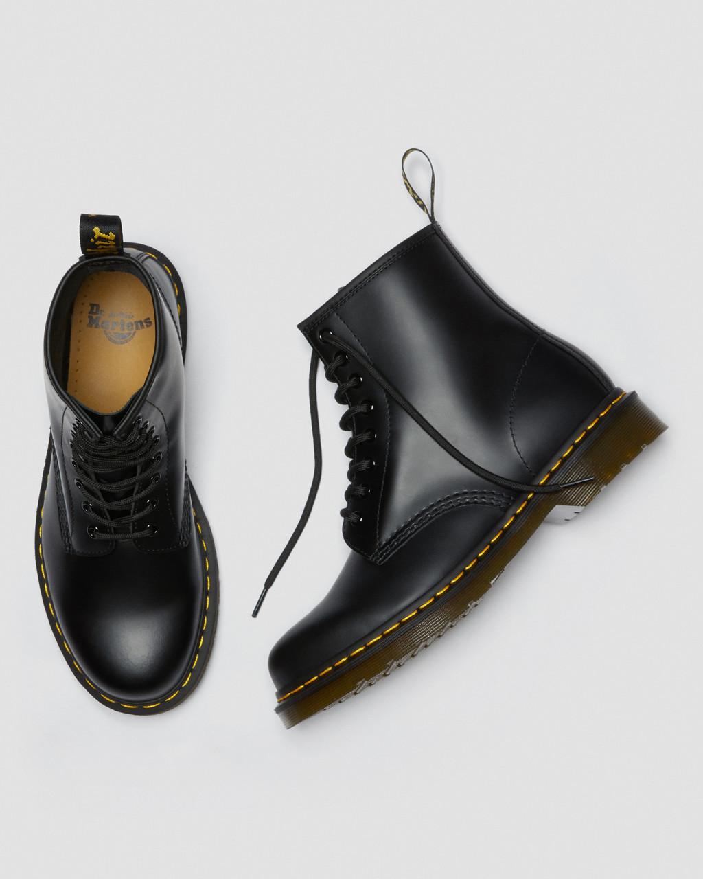 Botas con Cordones Dr Martens 1460 Smooth Leather Hombre Negros | 54879415