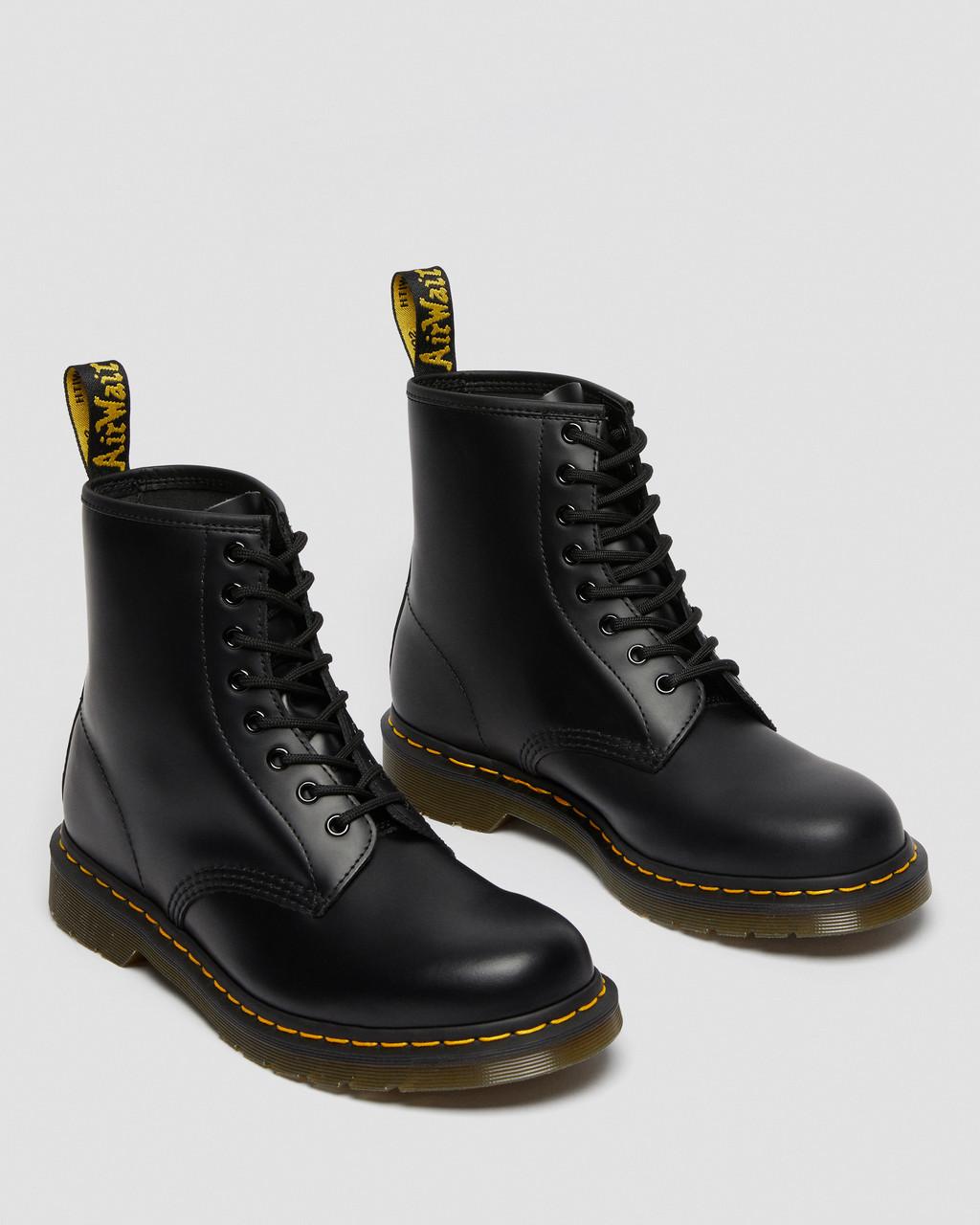 Botas con Cordones Dr Martens 1460 Smooth Leather Hombre Negros | 54879415