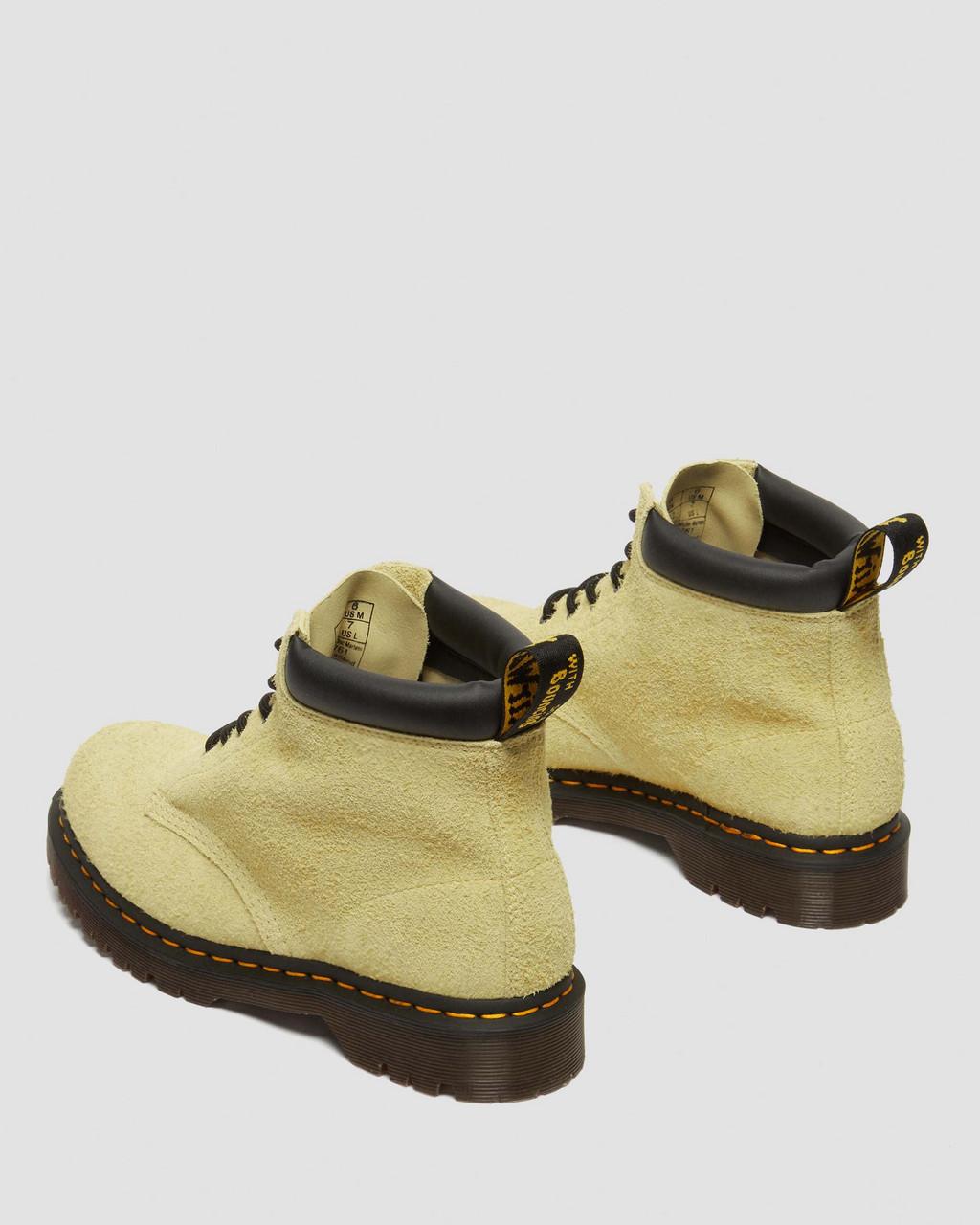 Botas con Cordones Dr Martens 939 Ben Suede Padded Collar Mujer Amarillos | 54517729