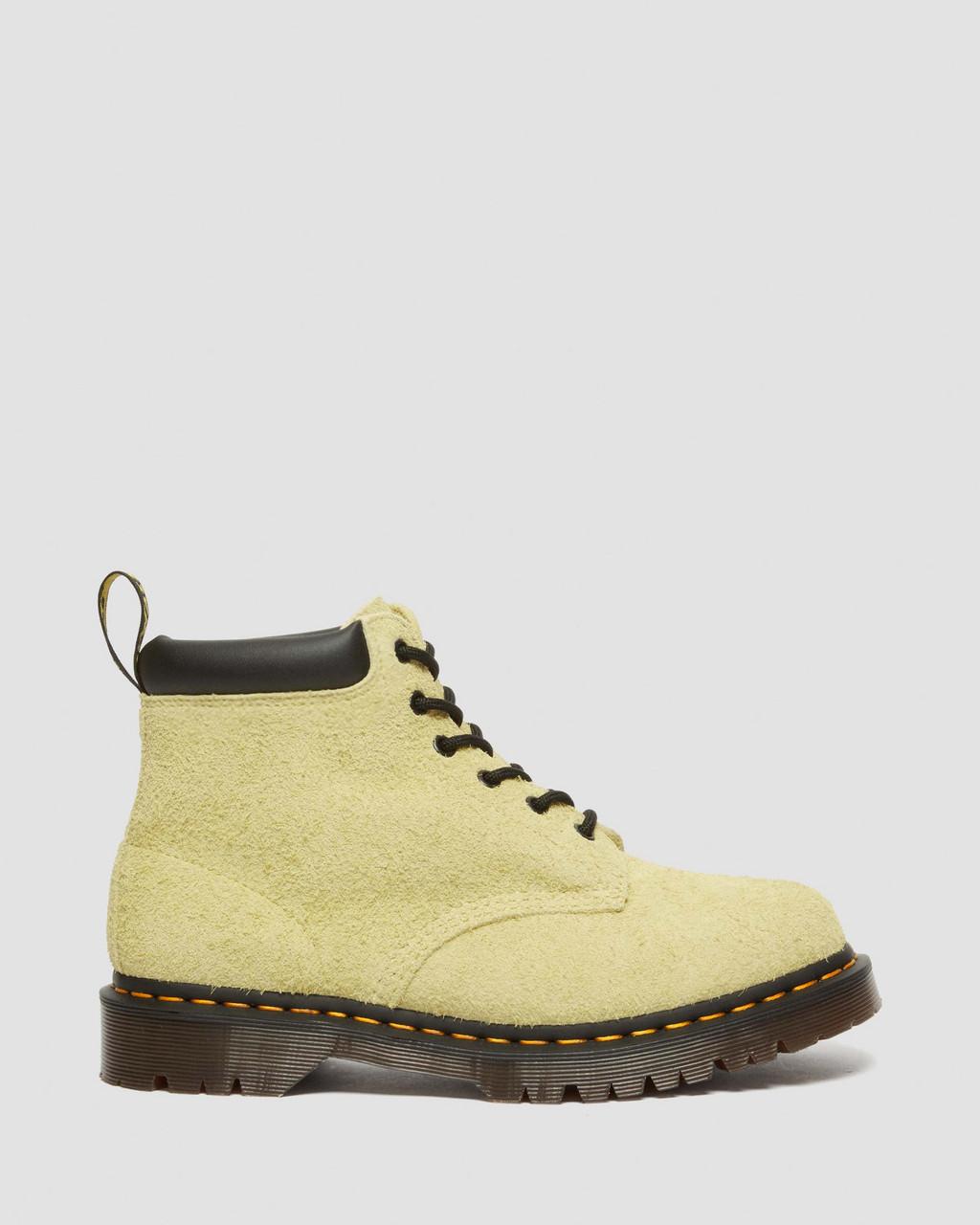 Botas con Cordones Dr Martens 939 Ben Suede Padded Collar Mujer Amarillos | 54517729