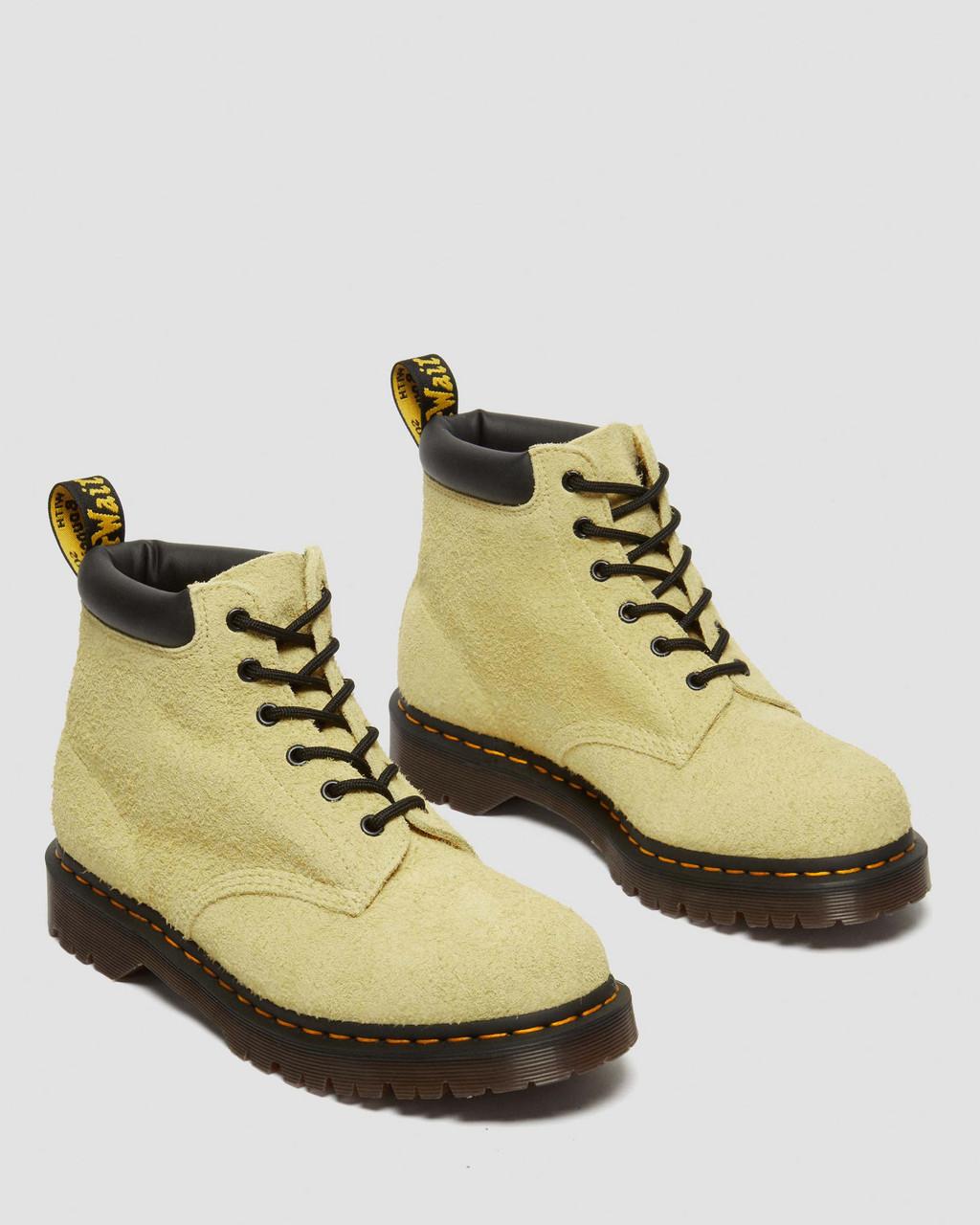 Botas con Cordones Dr Martens 939 Ben Suede Padded Collar Hombre Amarillos | 65694840