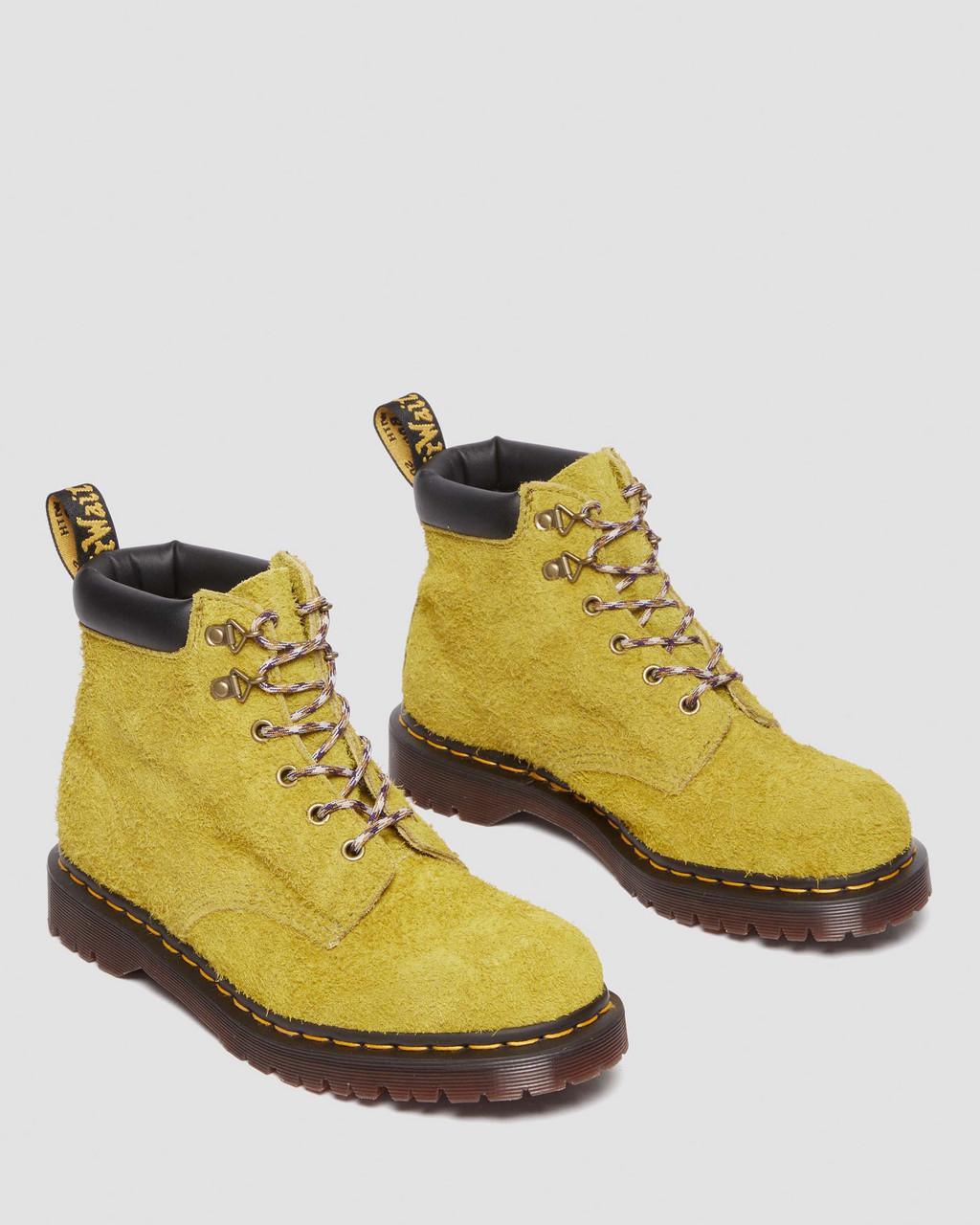 Botas con Cordones Dr Martens 939 Ben Suede Padded Collar Hombre Amarillos | 31329264