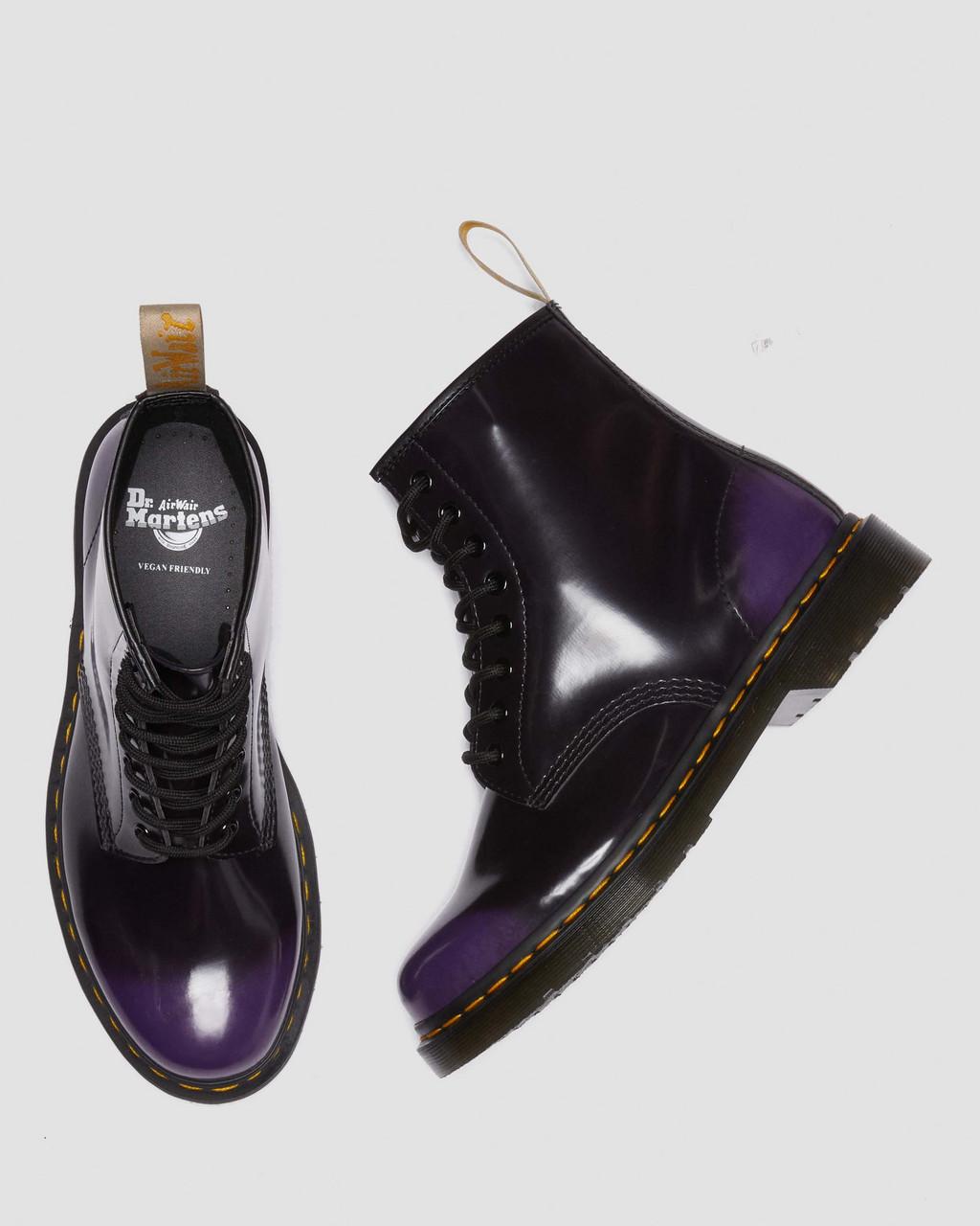 Botas con Cordones Dr Martens Vegan 1460 Mujer Negros | 57745022