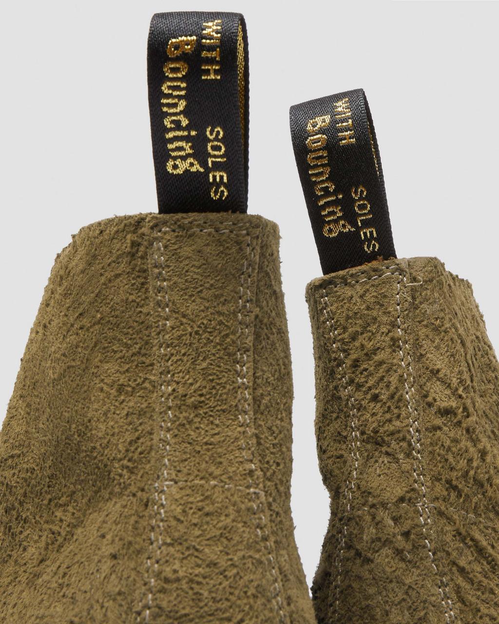 Botines Dr Martens 101 Made in England Hardware Suede Mujer Verde Oliva | 73221100