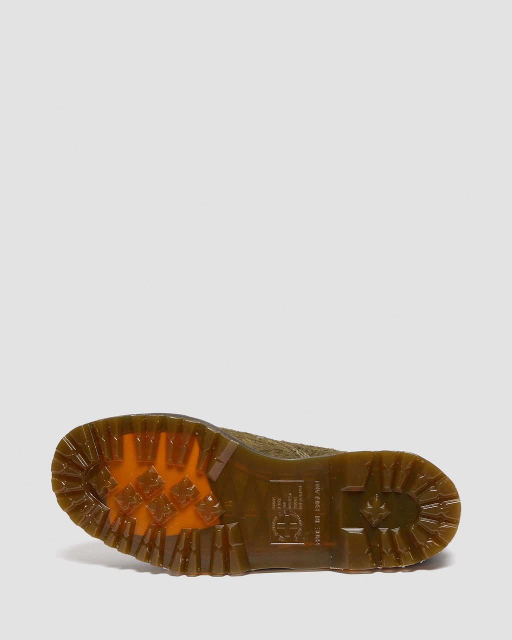 Botines Dr Martens 101 Made in England Hardware Suede Mujer Verde Oliva | 73221100