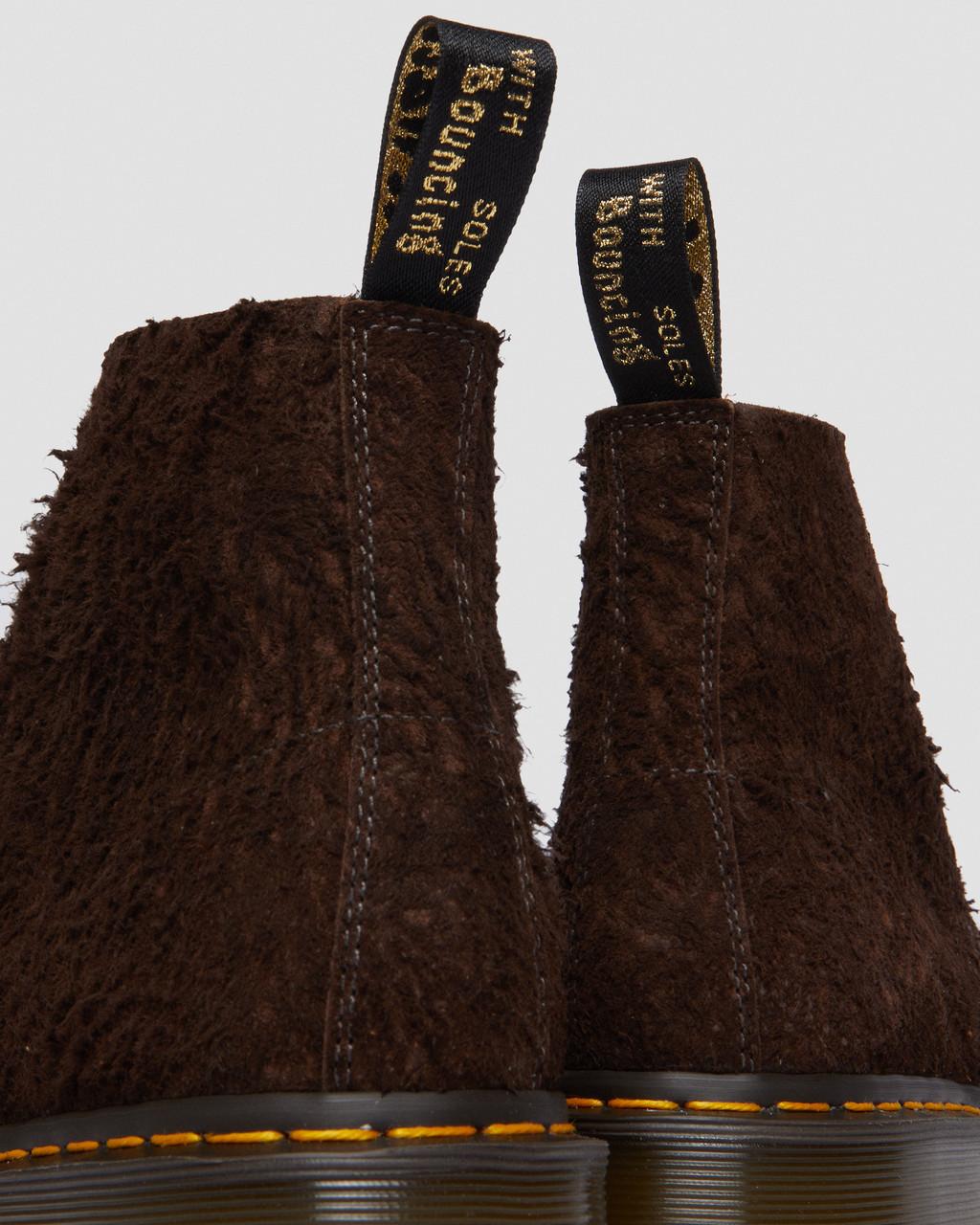 Botines Dr Martens 101 Made in England Hardware Suede Hombre Marrom | 61751240