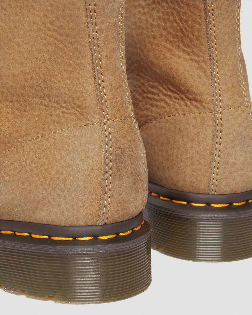 Botines Dr Martens 101 Tumbled Nubuck Leather Hombre Marrom | 92892793