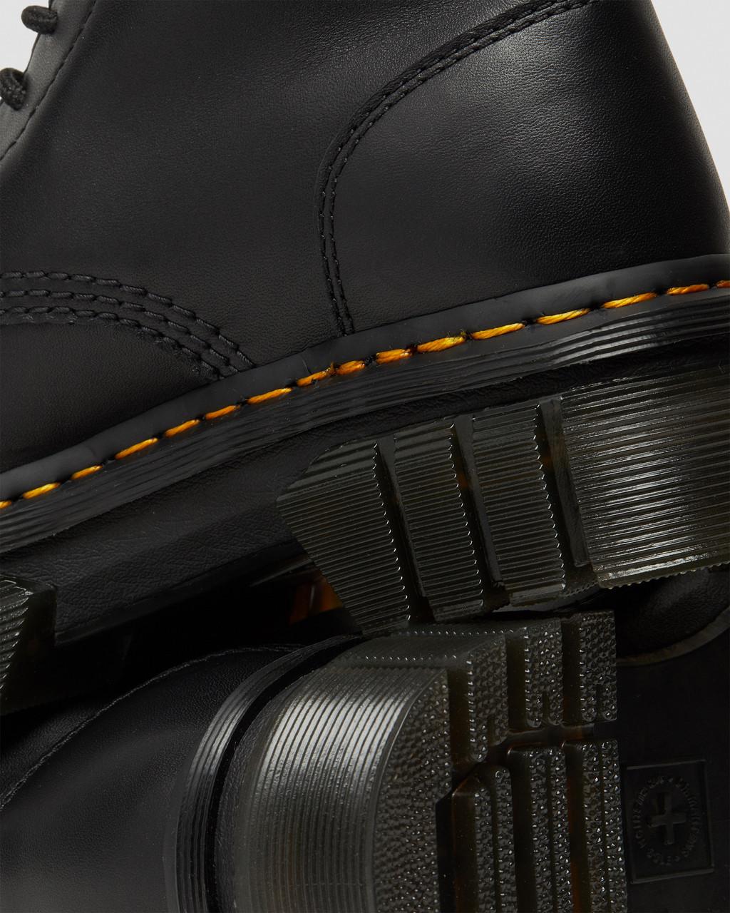 Botines Dr Martens Audrick Nappa Leather Platform Mujer Negros | 54377751