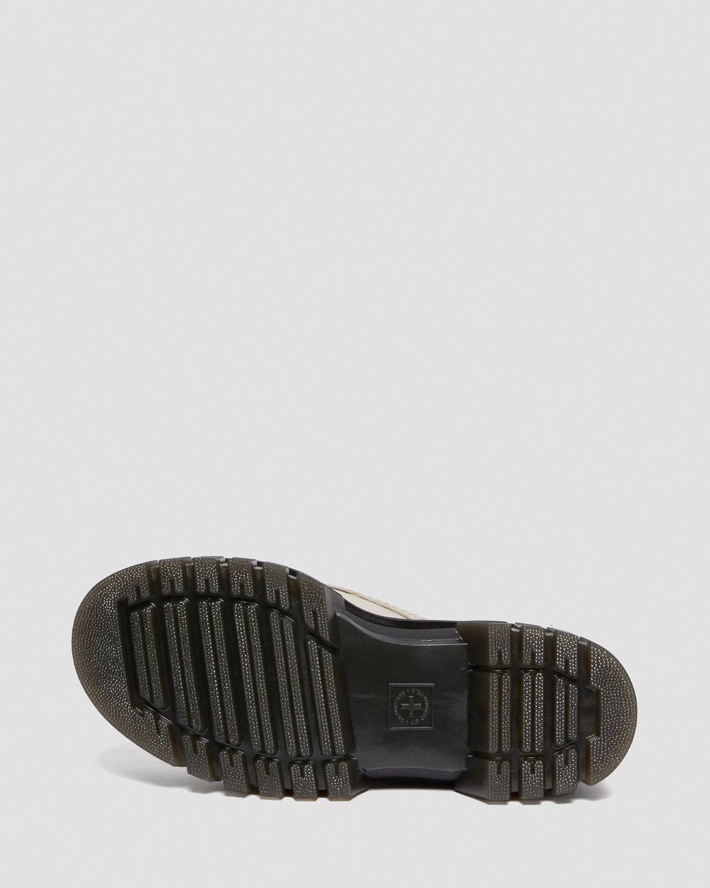 Botines Dr Martens Audrick Nappa Leather Platform Hombre Blancos | 85243339