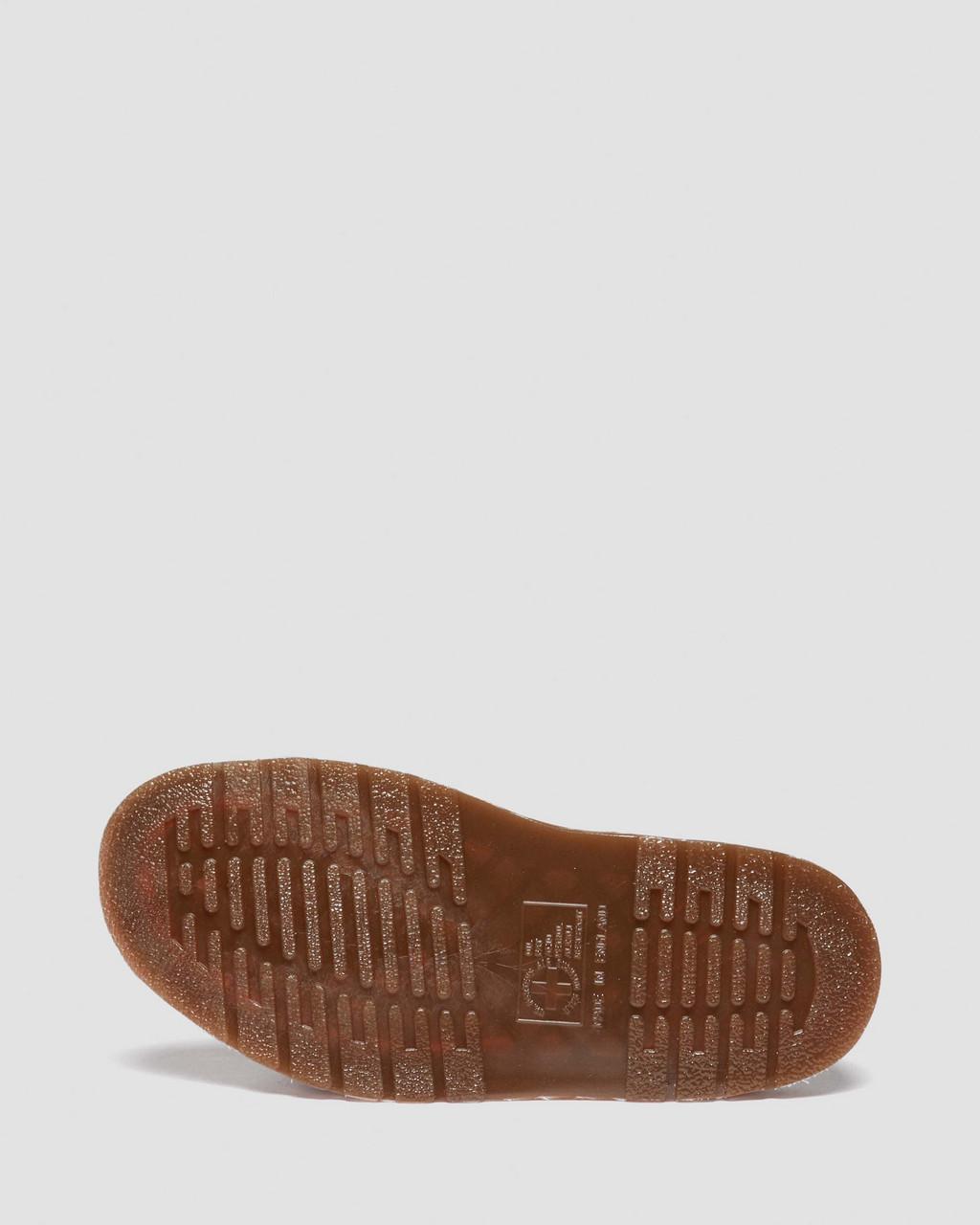 Chanclas Dr Martens Dayne Made in England Leather & Suede Applique Mujer Marrom | 89575529