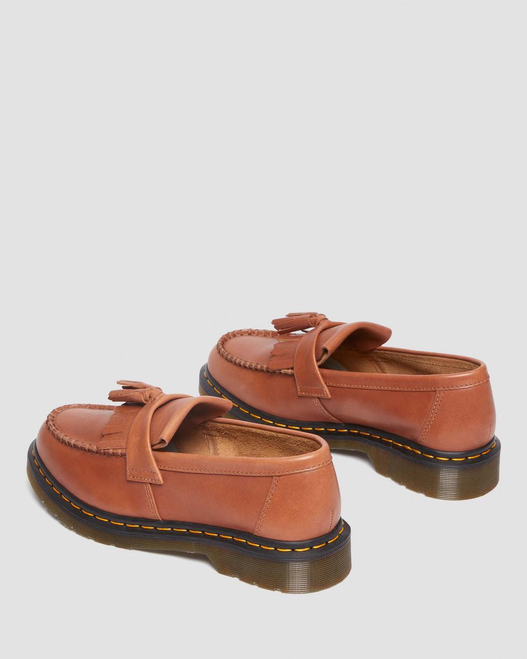 Mocasines Dr Martens Adrian Carrara Leather Tassel Hombre Marrom | 51816834