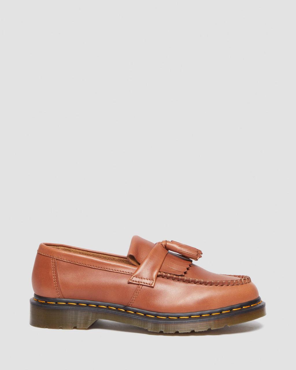 Mocasines Dr Martens Adrian Carrara Leather Tassel Hombre Marrom | 51816834