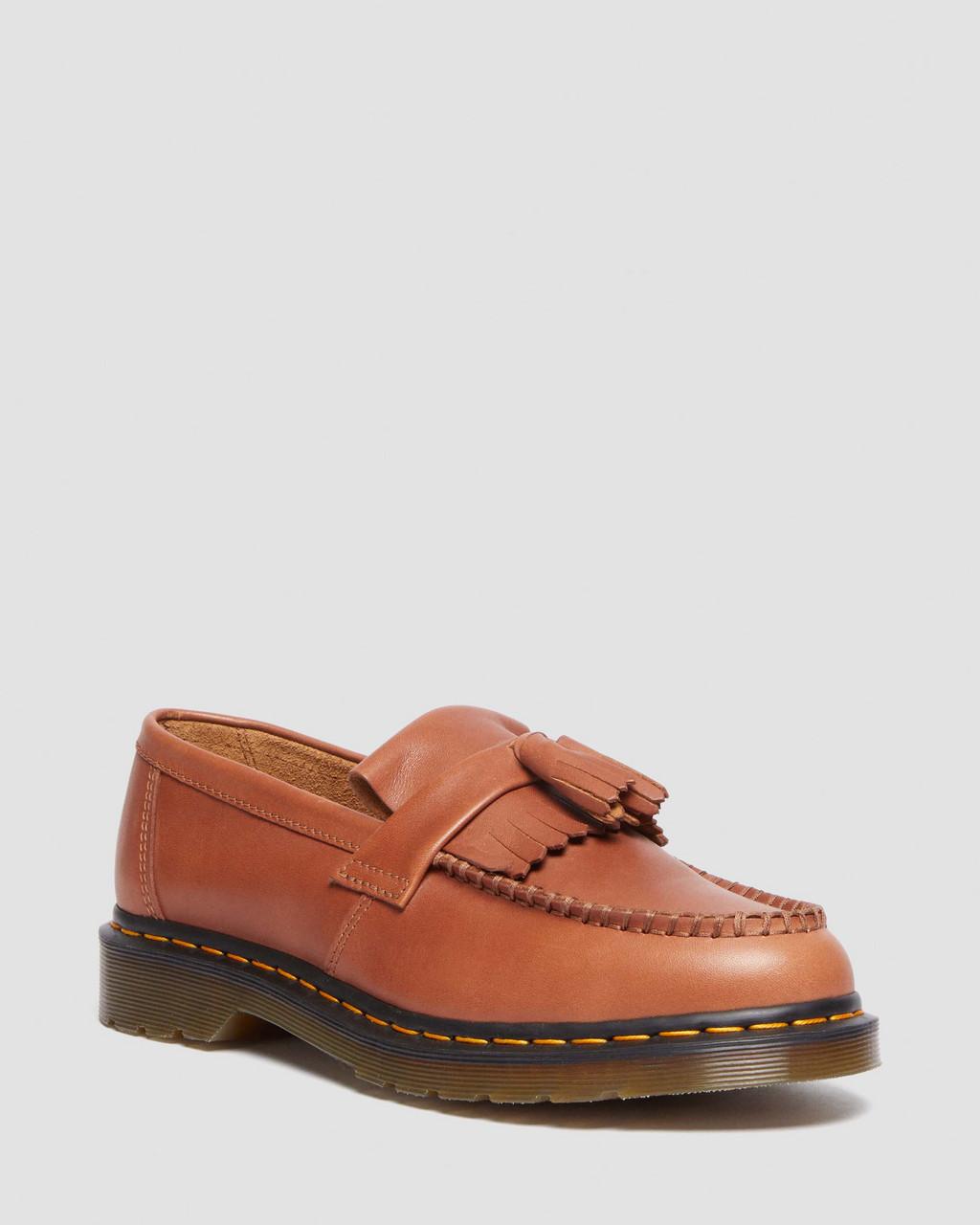 Mocasines Dr Martens Adrian Carrara Leather Tassel Hombre Marrom | 51816834