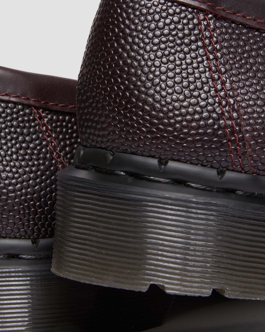 Mocasines Dr Martens Adrian Snaffle Pebble Grain Leather Kiltie Mujer Vino | 76022406