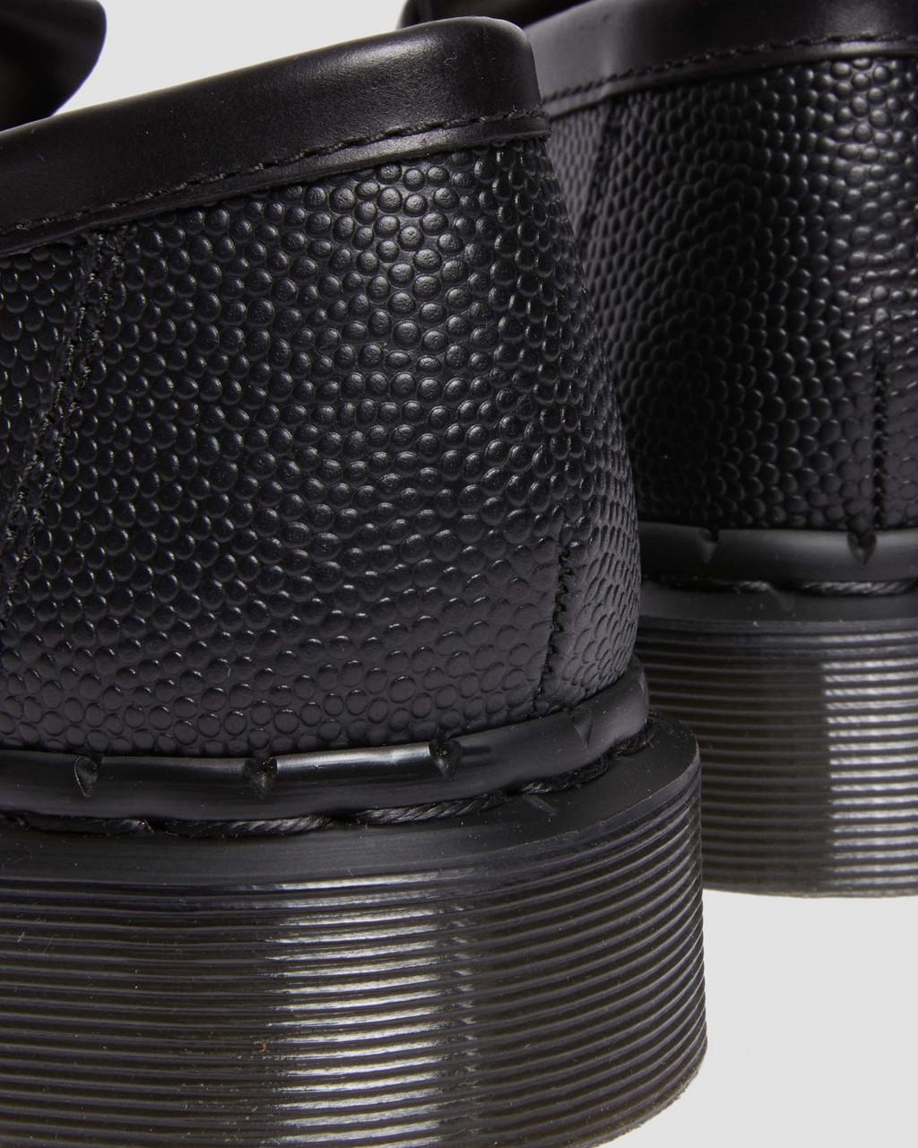 Mocasines Dr Martens Adrian Snaffle Pebble Grain Leather Kiltie Mujer Negros | 30871609