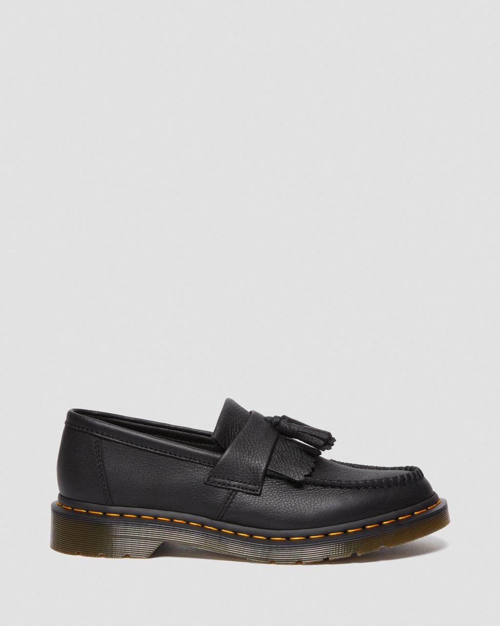 Mocasines Dr Martens Adrian Virginia Leather Tassel Mujer Negros | 25639313